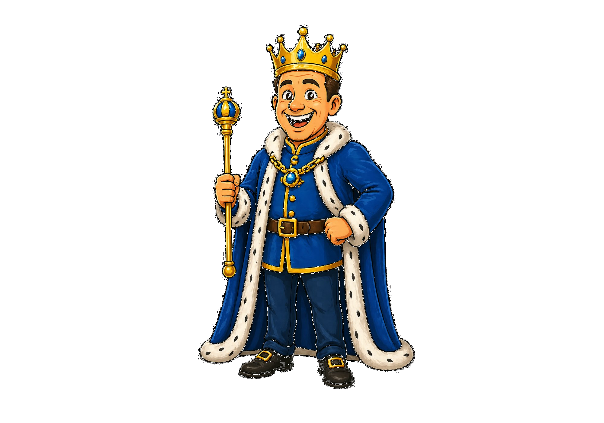 Fritz als König